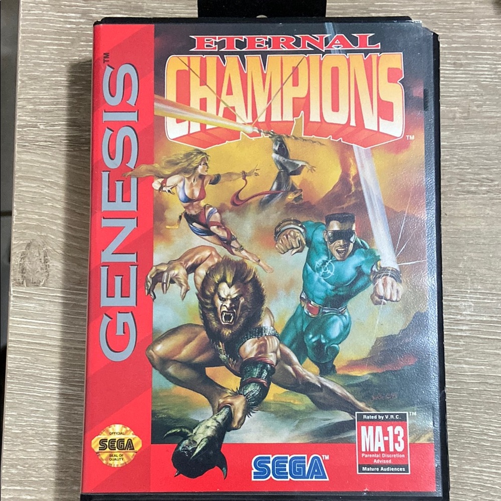 Eternal Champions (Sega Genesis, 1993) No Manual!